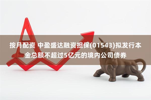 按月配资 中盈盛达融资担保(01543)拟发行本金总额不超过5亿元的境内公司债券